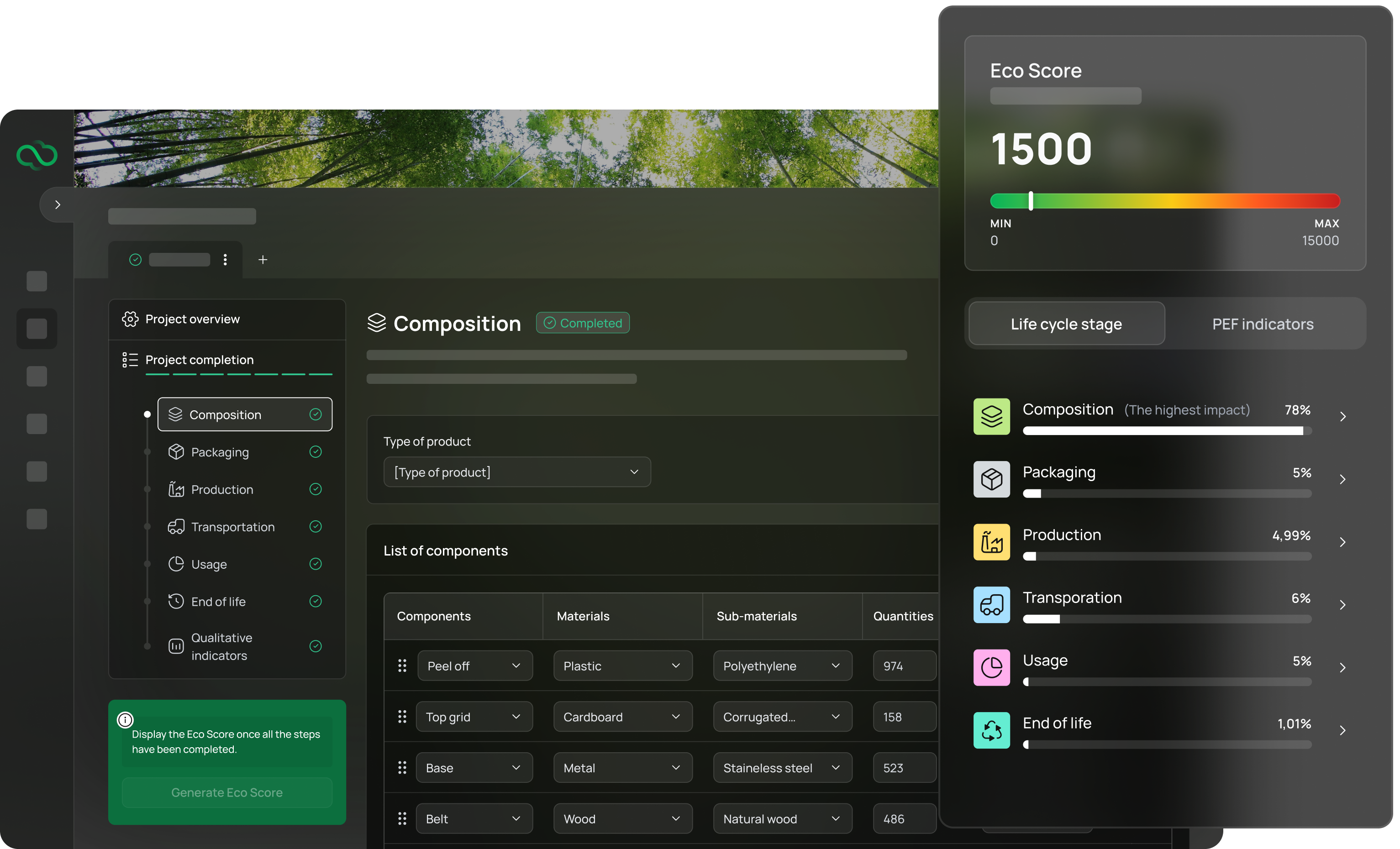 Overview of EcoDesignCloud platform